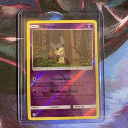Pokemon Mimikyu 96/236 SM Cosmic Eclipse Reverse Holo NM - Image 3