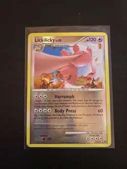 Pokemon TCG - Lickilicky 33/127 [Reverse Holo] - Platinum - LP - Image 1