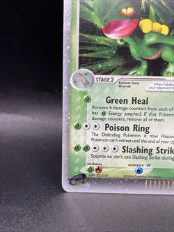 Pokemon Sceptile EX 93/95 SWIRL Holo Rare Team Magma Vs Team Aqua - Image 5