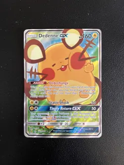 Pokemon TCG Dedenne GX Trainer's Toolkit 195a/214 Unbroken Bonds Alternate Art - Image 1
