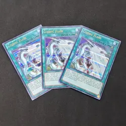 3x Cosmic Flare DUSA-EN036 1st Edition Ultra Rare NM Near Mint Yu-Gi-Oh! Card - Image 2