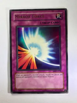Mirror Force MRD-E138 Ultra Rare UNL Edition YuGiOh Card NM - Image 1