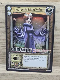 2006 One Piece Passage to the Grand Line CCG Nami Navigator Foil Card CH062 (96) - Image 1