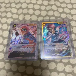 Koby (Alt Art) OP11-119 SEC Fist of Divine Speed ONE PIECE Cards Game English - Image 1