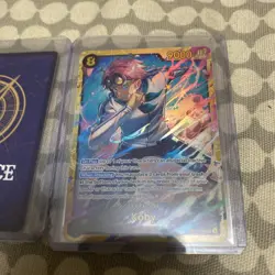 Koby (Alt Art) OP11-119 SEC Fist of Divine Speed ONE PIECE Cards Game English - Image 4