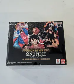 ONE PIECE OP-09 EMPERORS IN THE NEW WORLD ENGLISH BOOSTER BOX New Sealed - Image 1