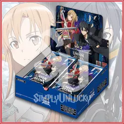 UNION ARENA TCG: SWORD ART ONLINE VOL.2 SAO Booster Box English *IN STOCK - Image 1
