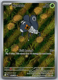 Nymble ME02: Phantasmal Flames 096/094 Pokemon TCG Card Illustration Rare NM - Image 1
