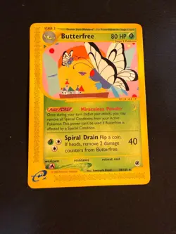 Pokemon Card - Butterfree Expedition 38/165 Rare Non-Holo - Image 2