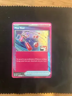 Max Rod 116/131 Stamp Prize Pack Series Cards Holo - Image 1