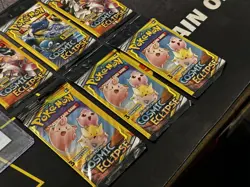 Pokemon Sun & Moon Cosmic Eclipse 3 Card Booster Pack Tag Team Team Up - Image 5