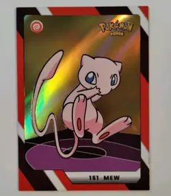Mew Gold Holo Full House Pokemon Card Kanto - Image 1