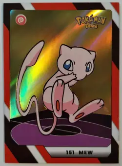 Mew Gold Holo Full House Pokemon Card Kanto - Image 2