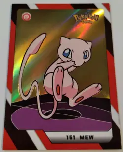 Mew Gold Holo Full House Pokemon Card Kanto - Image 3