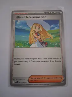 Lillie's Determination Pokemon Mega Evolution SAR, Full Art & Non-Full art cards - Image 2
