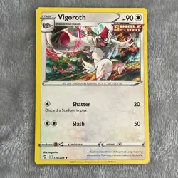 Vigoroth 130/203 - Evolving Skies - Uncommon - Pokemon Card TCG - LP - Image 1