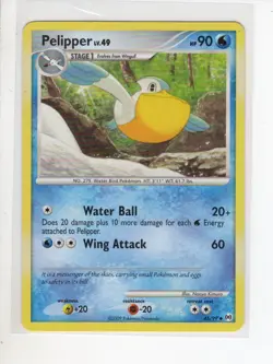 PELIPPER ARCEUS SET POKEMON CARD 45/99 MP - Image 1