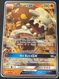 Heatran GX - 2019 (Kaya Lichtleitner) 25/236 World Champion - Pokemon Card - Image 1