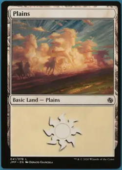Plains (41) Jumpstart NM Basic Land MAGIC GATHERING CARD (ID# 164418) ABUGames - Image 1