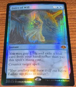 Force of Will (Foil) - Dominaria Remastered (DMR) - NM/M - Image 1