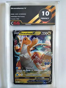 Carte pokemon Francais Dracolosse V (SWSH 235) CGG 10 26680007 - Image 1