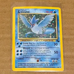 ARTICUNO - 2/62 Fossil 1999 - Holo - Rare Pokemon * EX / Near MINT - Image 1
