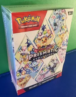 Pokemon TCG Prismatic Evolutions Booster Bundle - 6 Packs - SEALED - Image 3