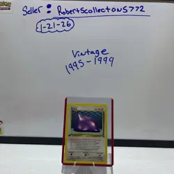 Ditto 1st Edition 18/62 - Fossil Set 1999 Pokemon TCG Non Holo NM Near Mint Rare - Image 2