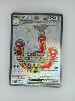 2024 Pokemon Temporal Forces Wugtrio ex 190/162 NM - Image 1