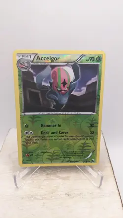 Pokemon TCG #11/108 Accelgor Reverse Holo Dark Explorers LP - Image 1