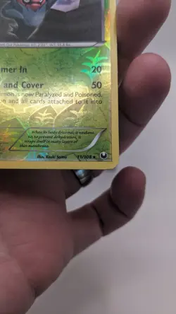 Pokemon TCG #11/108 Accelgor Reverse Holo Dark Explorers LP - Image 5