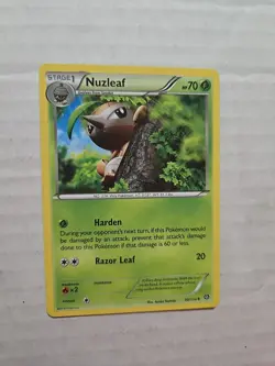 Nuzleaf 10/114 Pokemon XY - Steam Siege Uncommon - Pokemon TCG - Image 1