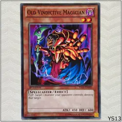 Old Vindictive Magician - YS13-EN020 - Common 1st Edition Yugioh - Image 1