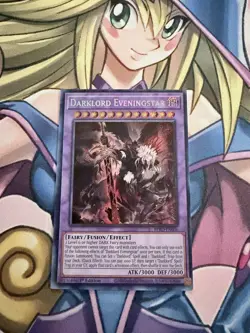Yu-Gi-Oh! Darklord Eveningstar Secret Rare BPRO-EN036 In Hand! - Image 1
