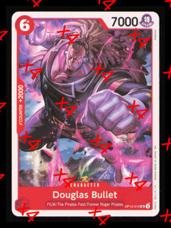 Douglas Bullet Playset - OP12-010 x4 - Legacy of the Master - One Piece TCG - Image 1
