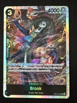 Brook EB01-046 SR COLD FOIL The Best Vol.2 -Near Mint- One Piece CCG - Image 1