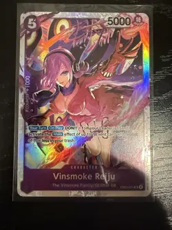 One Piece TCG - Vinsmoke Reiju PRERELEASE ENGLISH EB03-031 HEROINES SR Near Mint - Image 1