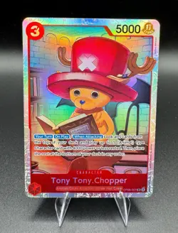 Tony Tony.Chopper OP08-007 Super Rare English Two Legends One Piece TCG Card - Image 1