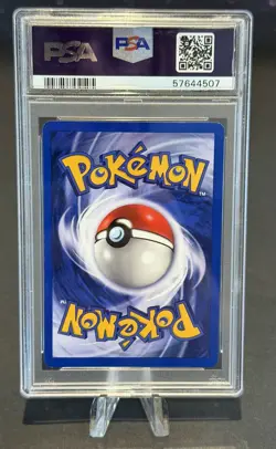 2000 Pokemon Black Star Promo English Card - PSA 8 - Birthday Pikachu Holo #24 - Image 2