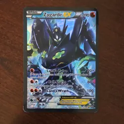 Pokemon TCG Zygarde EX 111/160 Foil Basic English 190 HP Beast 2016 Card Stock - Image 1