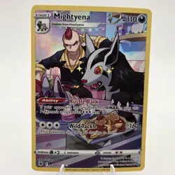 Pokemon TCG Mightyena Holo Rare Card Astral Radiance TG09/TG30 NM Condition - Image 1