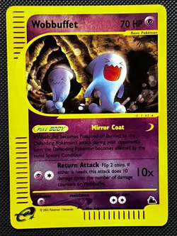 Wobbuffet 45/144 Reverse Holo Pokemon Card Skyridge Set NM - Image 1