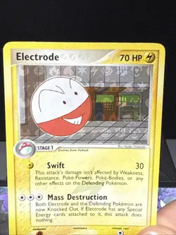 Pokemon Card Electrode 5/101 EX Hidden Legends Reverse Holo Rare Light Play - Image 2