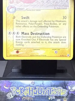 Pokemon Card Electrode 5/101 EX Hidden Legends Reverse Holo Rare Light Play - Image 3