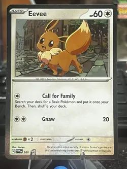 Eevee - 200 (Cosmos Holo) SVP200 Sv: Scarlet & Violet Promo Cards Holo - Image 1