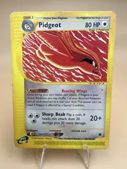 Pokemon Card - Pidgeot Expedition 59/165 Rare Non-Holo MP - Image 1