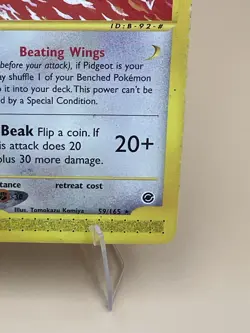 Pokemon Card - Pidgeot Expedition 59/165 Rare Non-Holo MP - Image 5