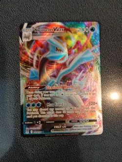 Pokemon TCG Kyurem VMAX Holo Ultra Rare Card Sword & Shield Lost Origin 049/196 - Image 1