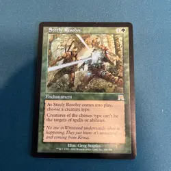 MTG Steely Resolve Onslaught Unplayed - Image 1