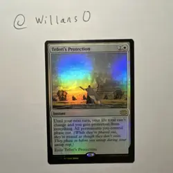 Teferi's Protection Double Masters 2022 EN 32 Foil Rare Wizards Magic - Image 1